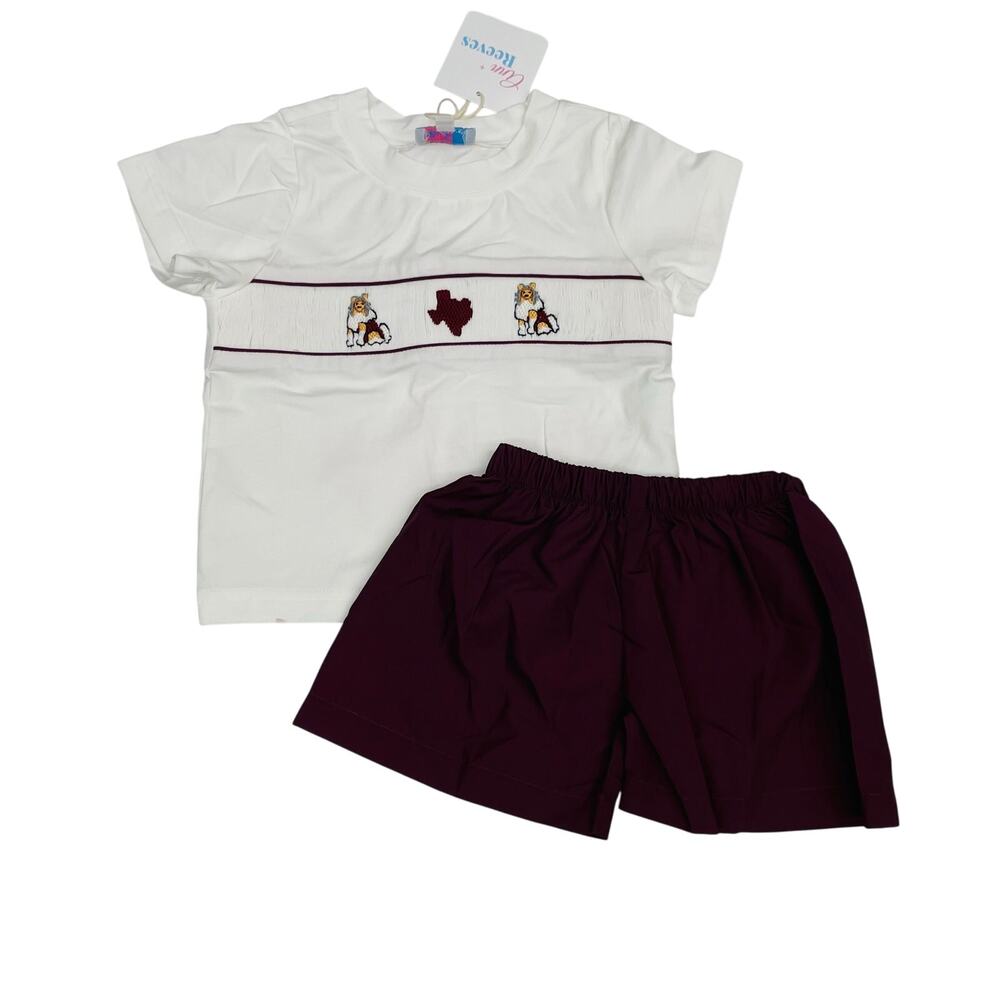 NWT Ann + Reeves 18M Boots & Dogs Robert Short Set